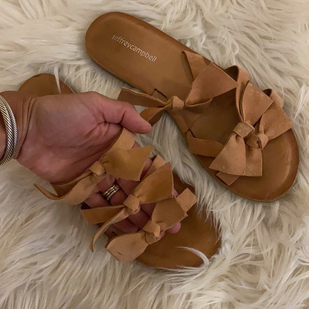 Jeffrey Campbell bow sandals